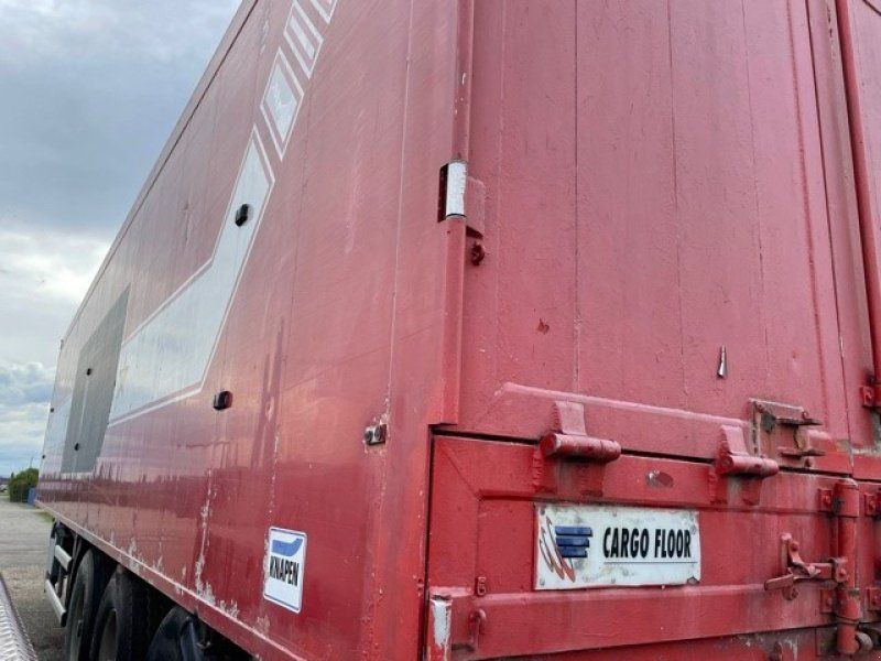 Abschiebewagen Schubbodenanhänger Knapen 60m³