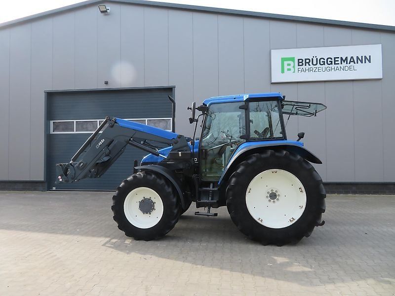 New Holland TS100 m. Quicke Industriefrontlader