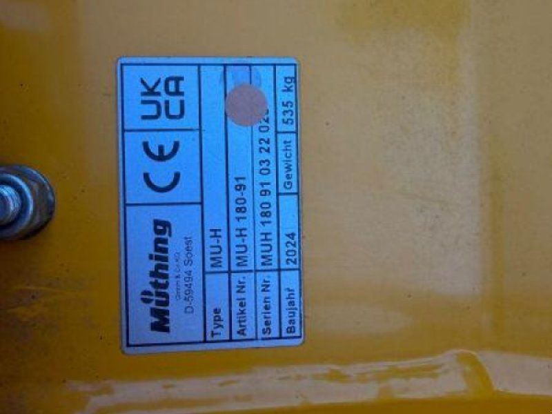 Müthing MULCHER MU-H 180 VARIO