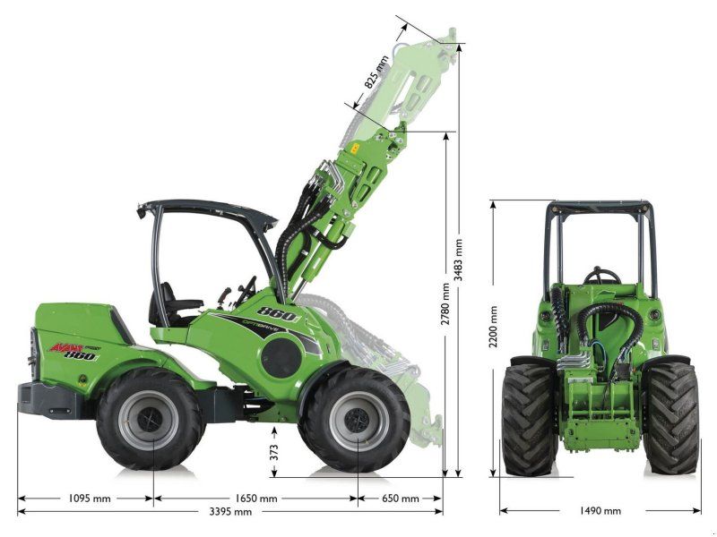Avant 860i Multifunktionslader