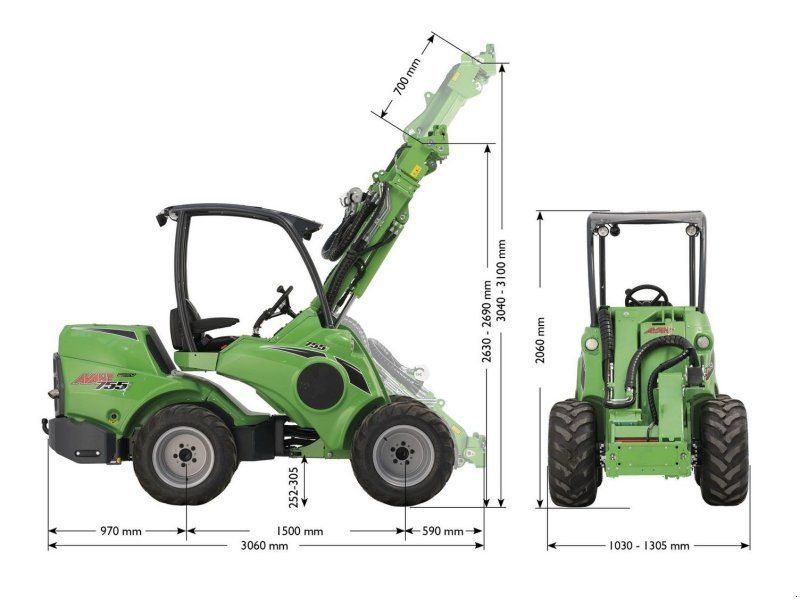 Avant 755i Multifunktionslader