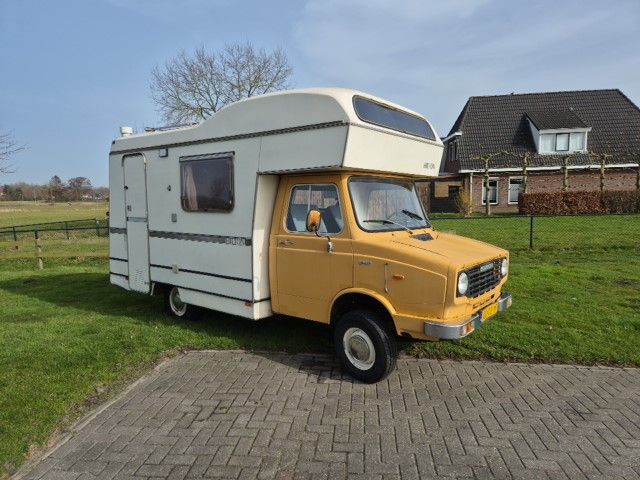 Oldtimer/retro camper Leyland Hilton. Belasting vrij