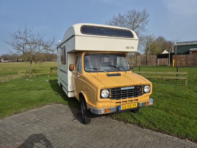 Oldtimer/retro camper Leyland Hilton. Belasting vrij