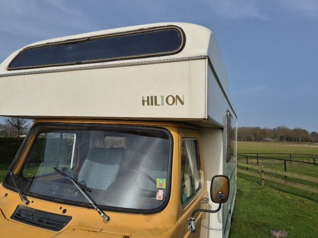 Oldtimer/retro camper Leyland Hilton. Belasting vrij