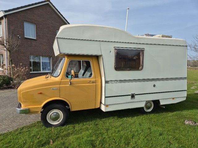 Oldtimer/retro camper Leyland Hilton. Belasting vrij
