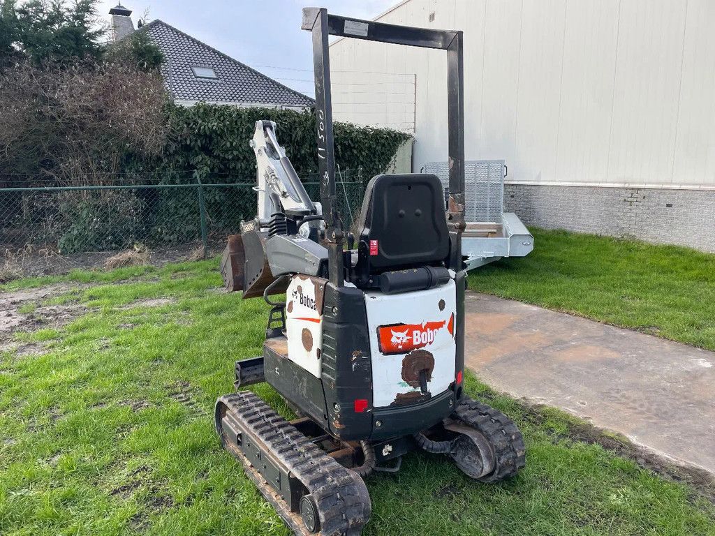 Bobcat E10 2019 goedwerkende minigraver