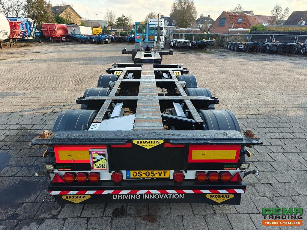 Broshuis MFCC 3 Assen SAF - ADR - Liftas - Schijfremmen - Alle aansluitingen - 07/2026 APK - TOP!
