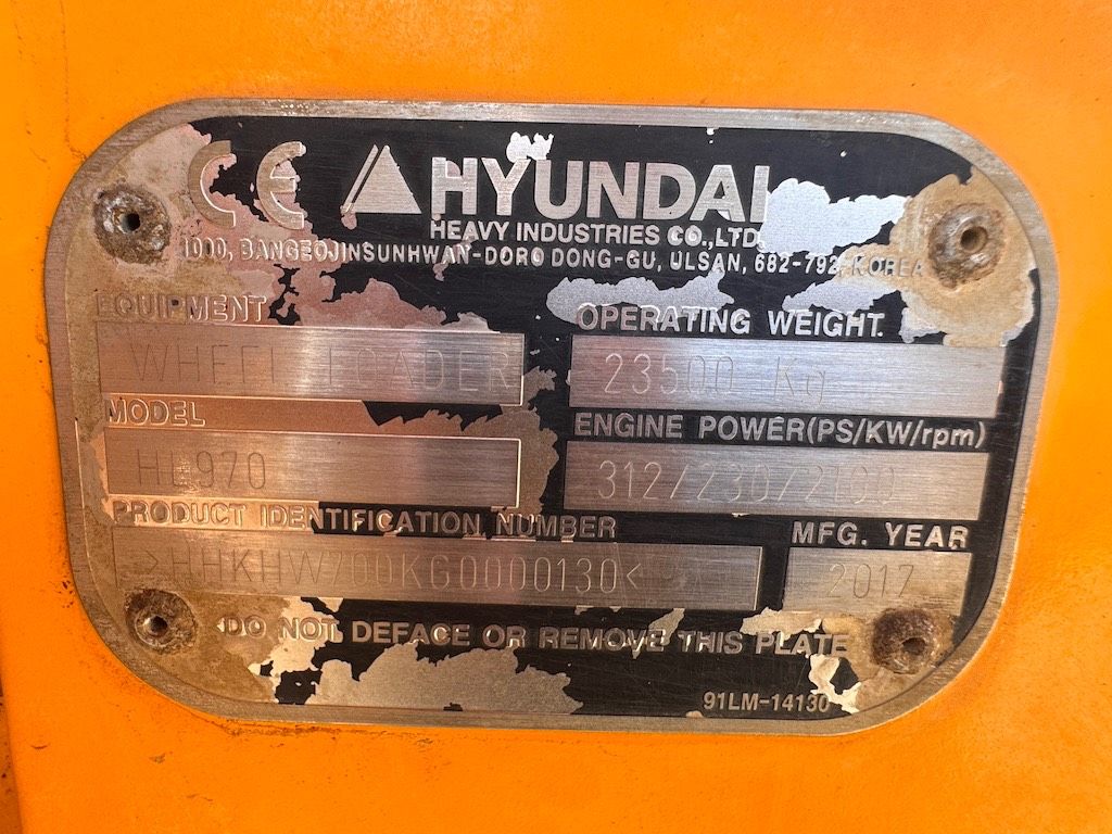 Hyundai HL 970