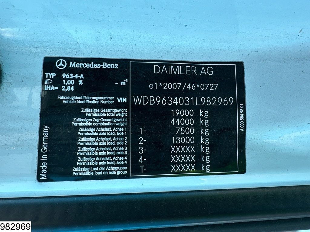 Mercedes Actros 1843 EURO 6