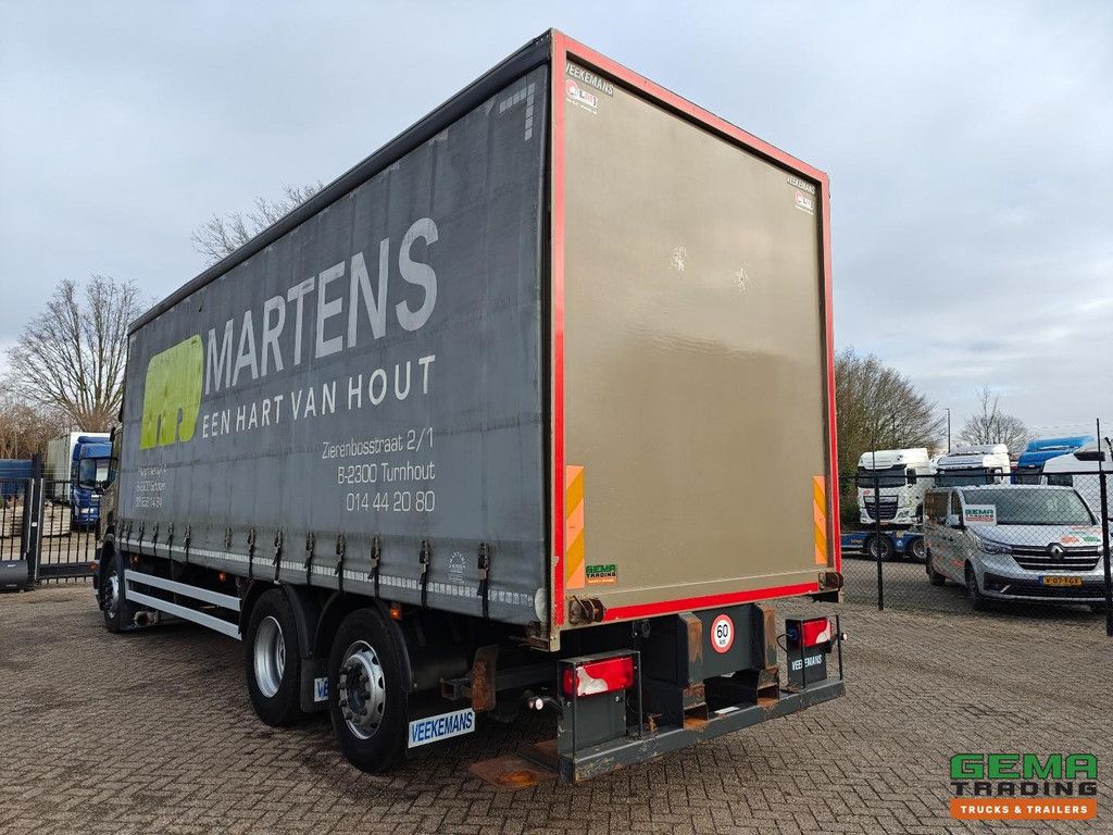 Scania P280 6x2/4 Daycab Euro5 - 8M sliding tarpaulin - Cage connection - 469,000 km