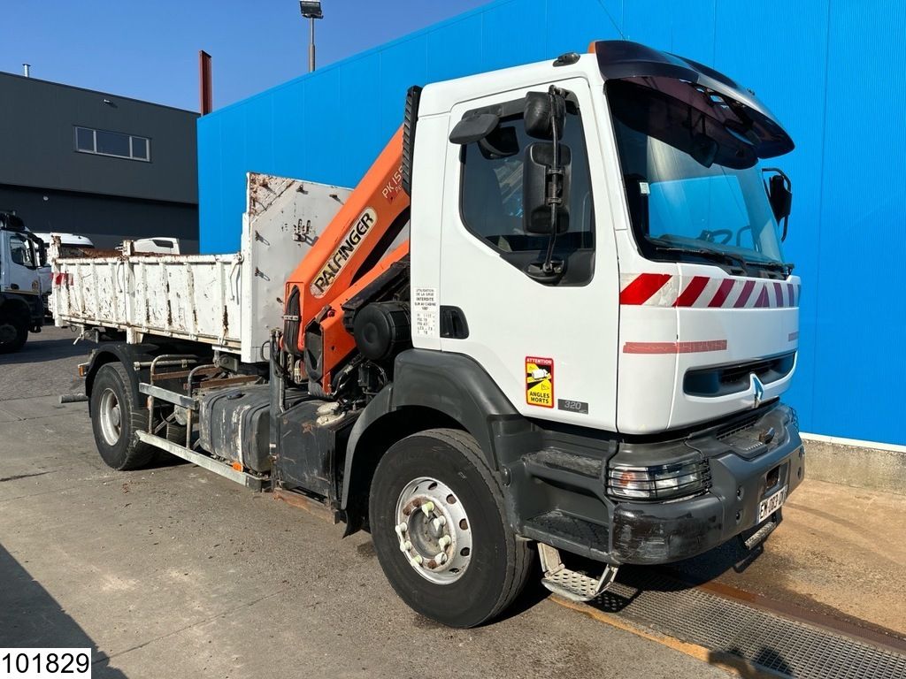 Renault Kerax 320 Hub reduction, Leaf spring, Palfinger, Telma