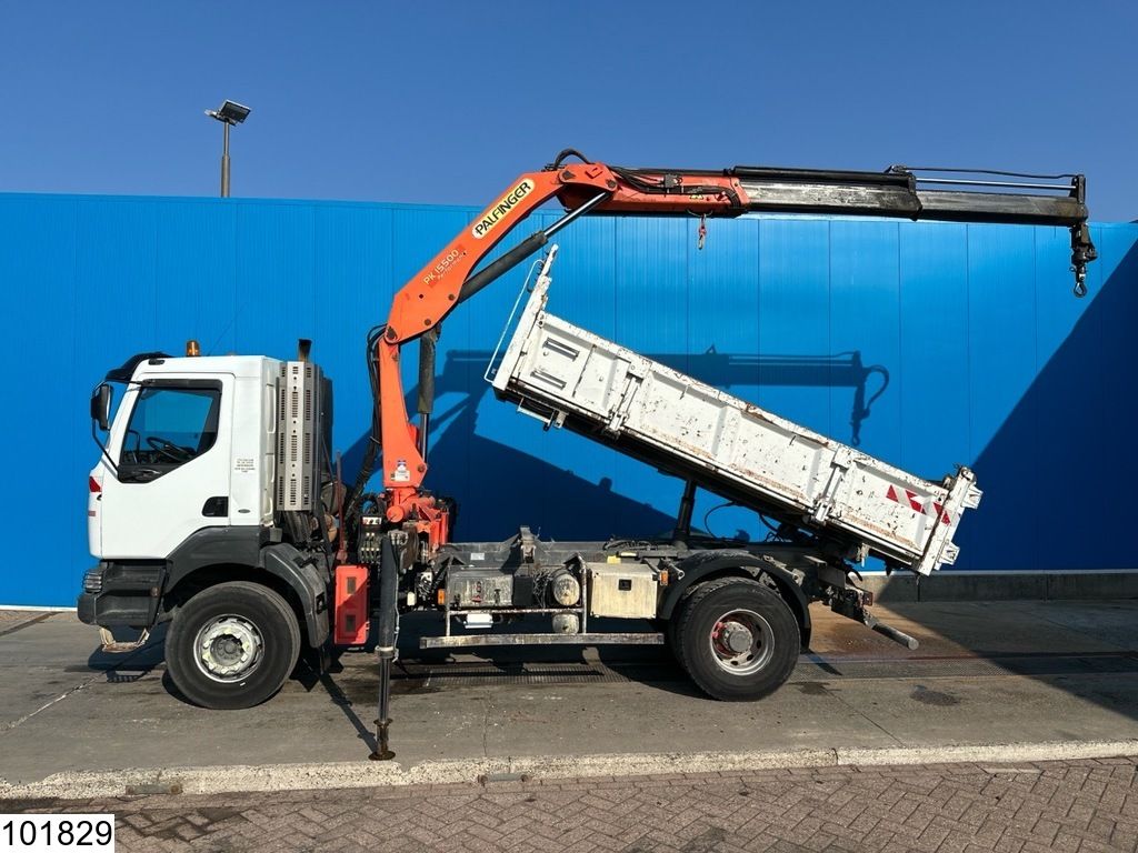 Renault Kerax 320 Hub reduction, Leaf spring, Palfinger, Telma