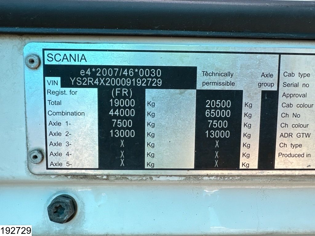 Scania R 450 EURO 6, Airco, Retarder, Hydraulics