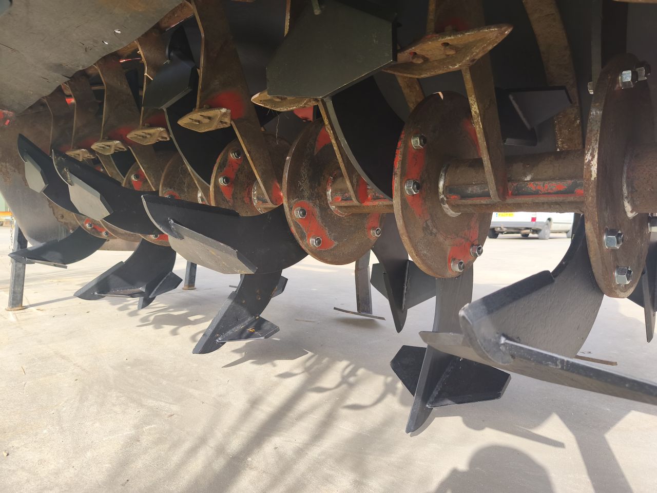 Farmax LRP 300 Profi spitmachine klei uitvoering.