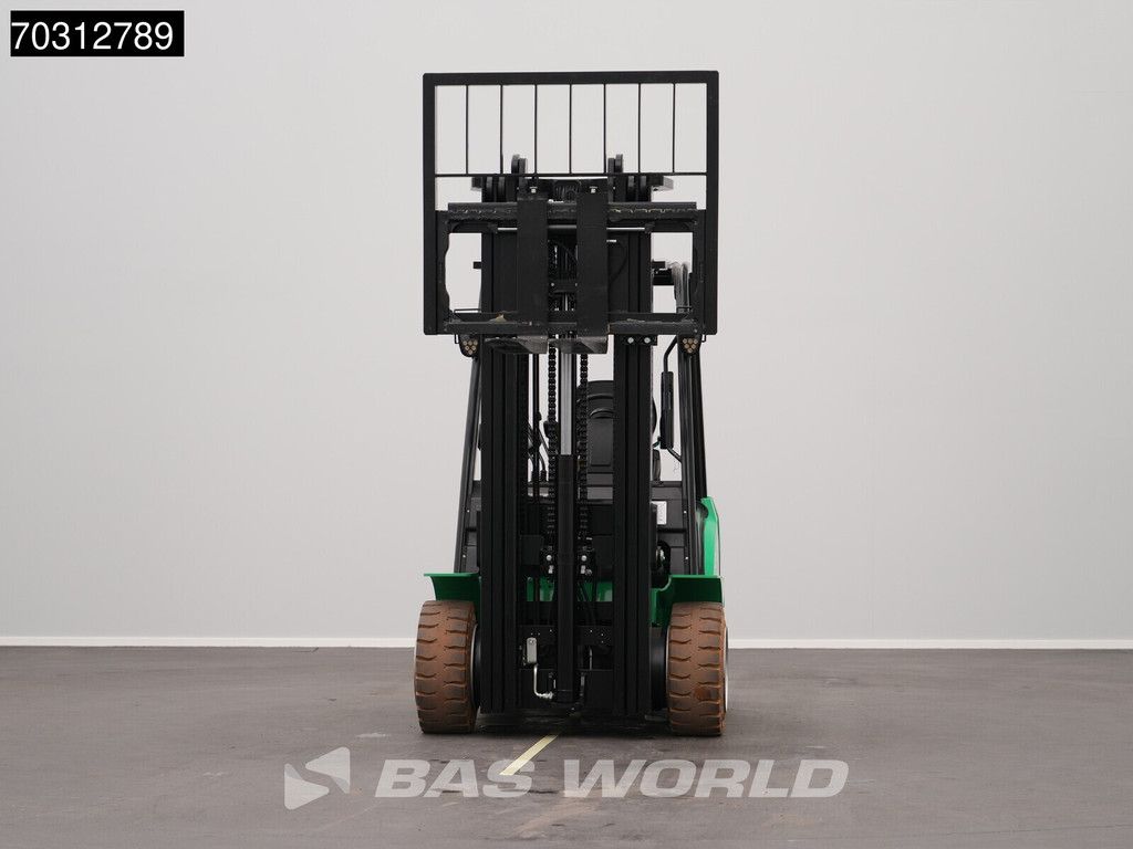Hangcha CPD35 Electric Forklift - Li-ion - Triplex - Free lift - Side shift