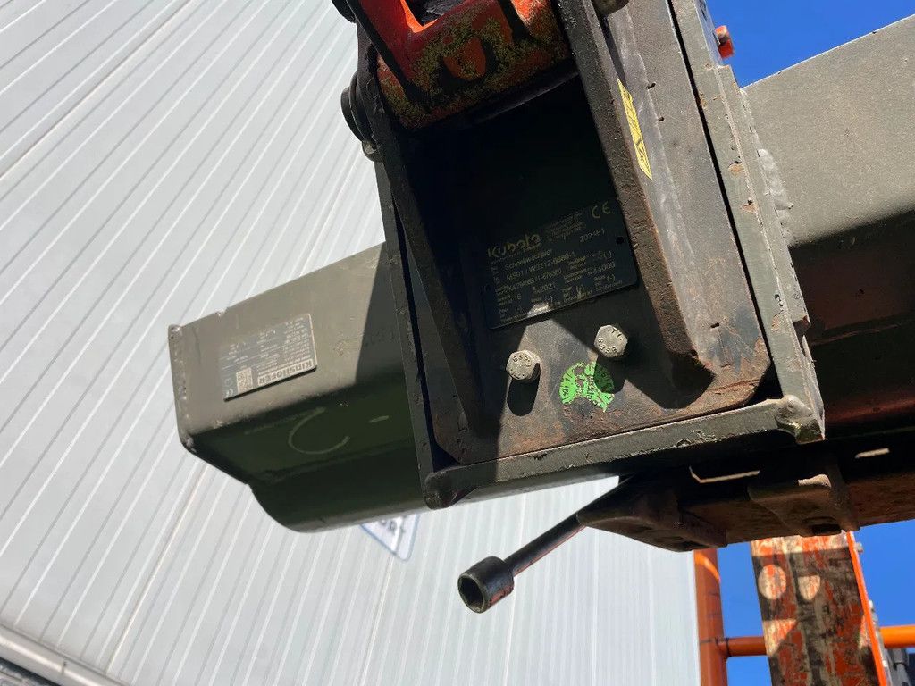 Kubota U10-3 minigraafmachine