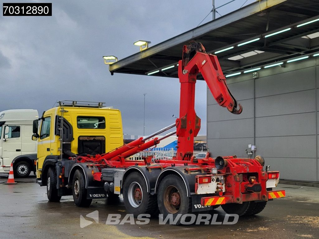 Volvo FM 460 8X4 HIAB Hook Full Steel Big-Axle Manual Euro 3