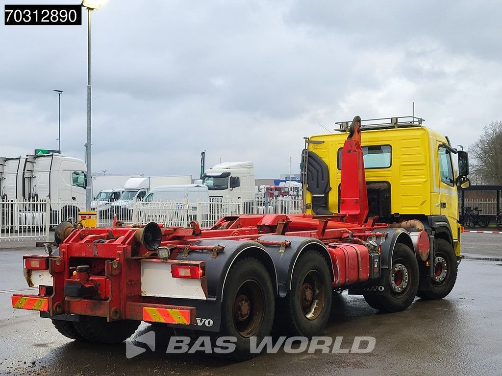 Volvo FM 460 8X4 HIAB Hook Full Steel Big-Axle Manual Euro 3