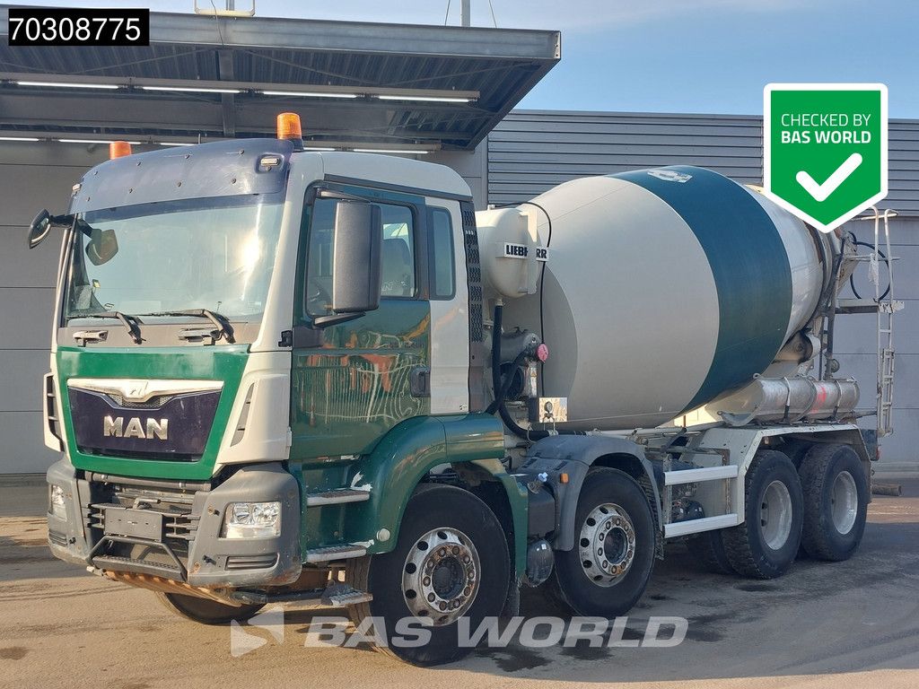 MAN TGS 32.400 8X4 9m3 Liebherr Full Steel Euro 6