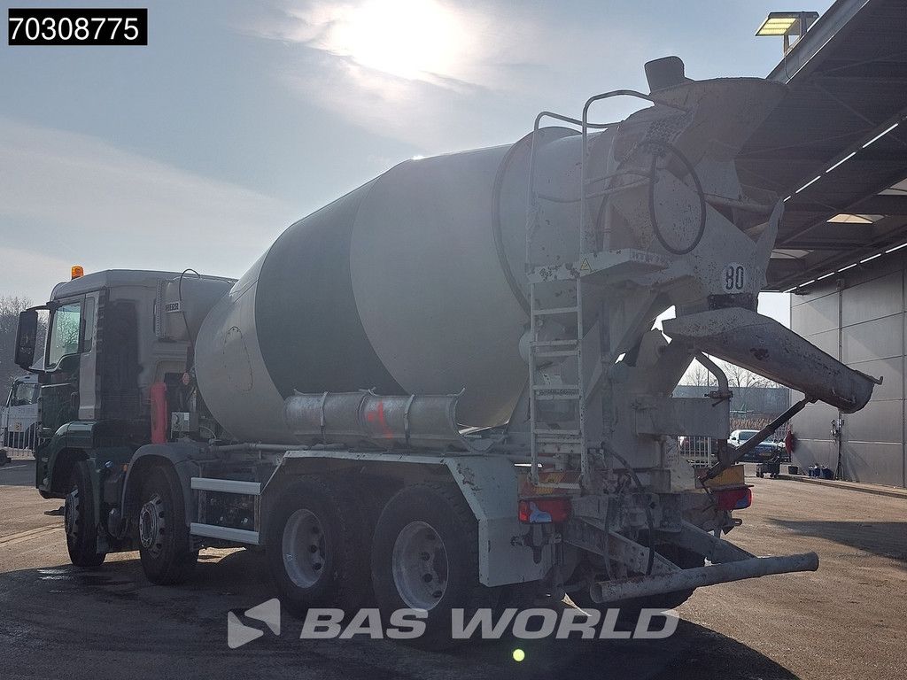 MAN TGS 32.400 8X4 9m3 Liebherr Full Steel Euro 6