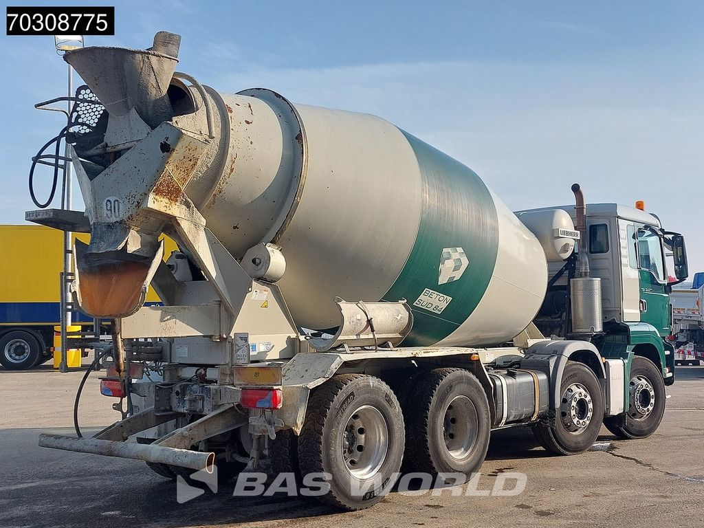 MAN TGS 32.400 8X4 9m3 Liebherr Full Steel Euro 6