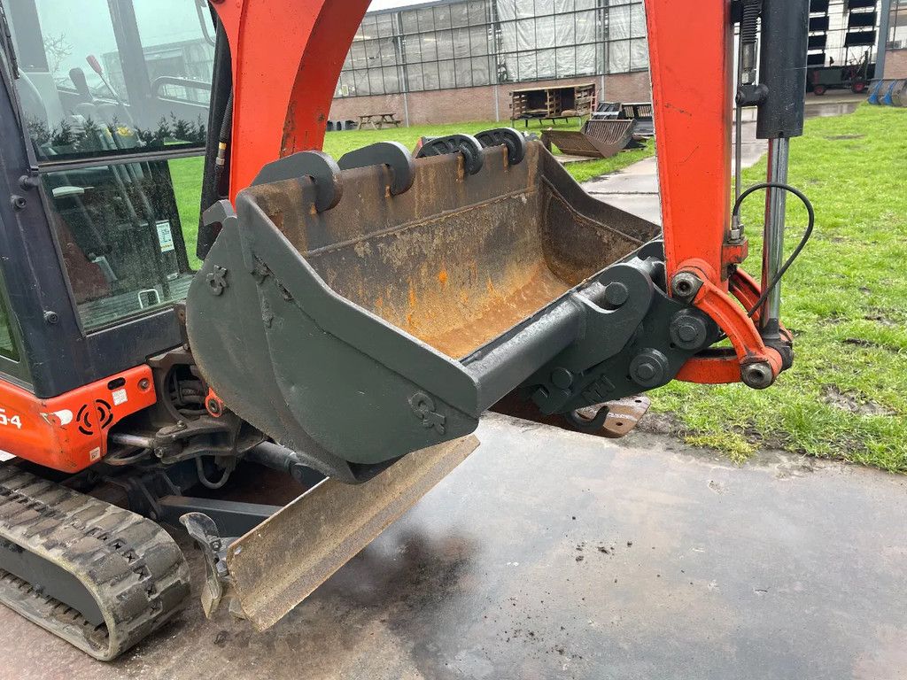 Kubota Kx016 graafmachine 2019 met CW05 Hydr wissel