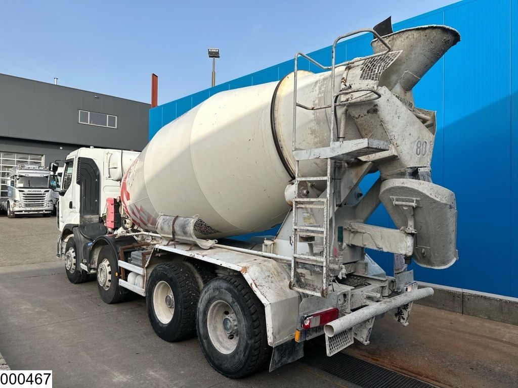 Renault Kerax 460 Dxi 8x4, EURO 5, Liebherr 9m3, Steel suspension