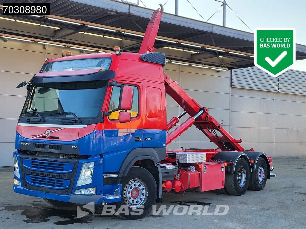 Volvo FM FM 500 6X2 Full Air 20t Hooklift Lift Axle Euro 6