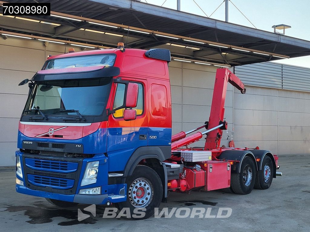 Volvo FM FM 500 6X2 Full Air 20t Hooklift Lift Axle Euro 6