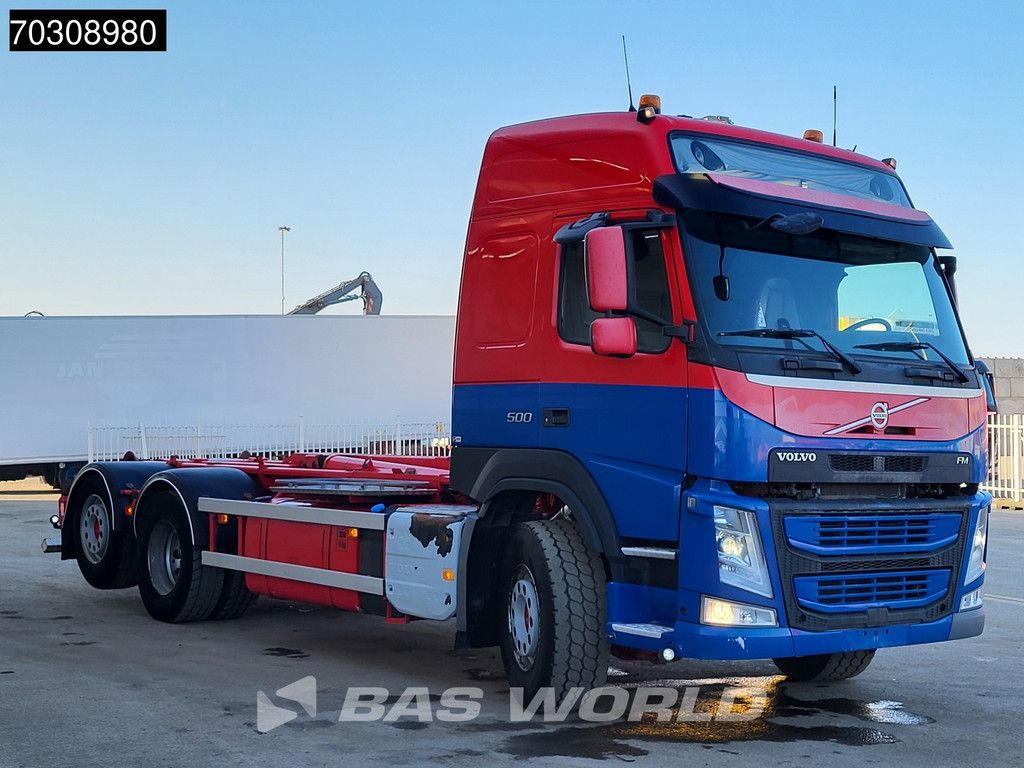 Volvo FM FM 500 6X2 Full Air 20t Hooklift Lift Axle Euro 6