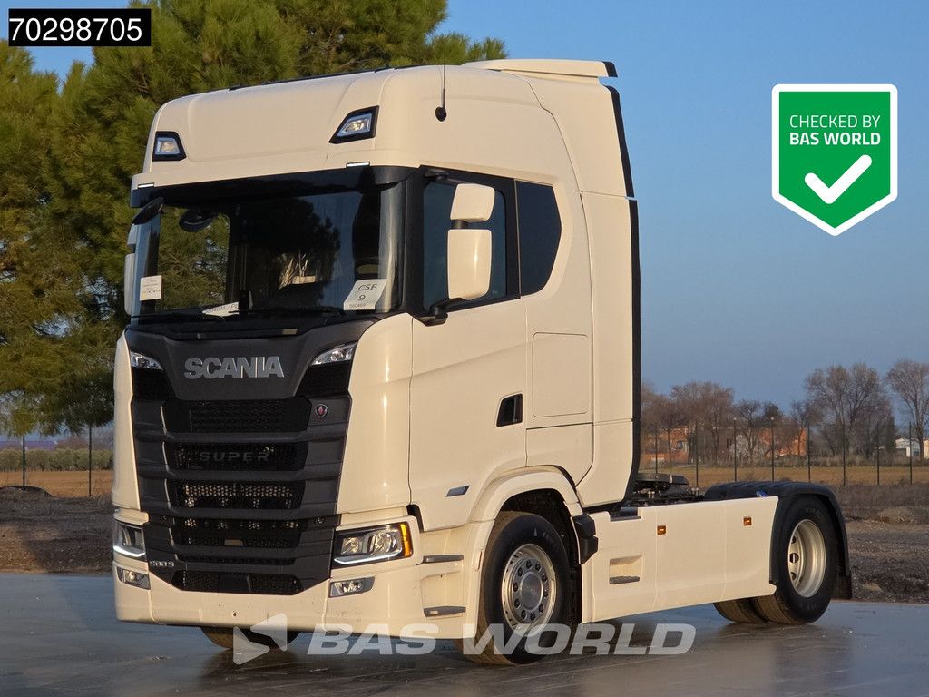 Scania S500 4X2 NEW! Retarder Full-Air 2xTanks LED ACC Standklima Leder Navi Euro 6