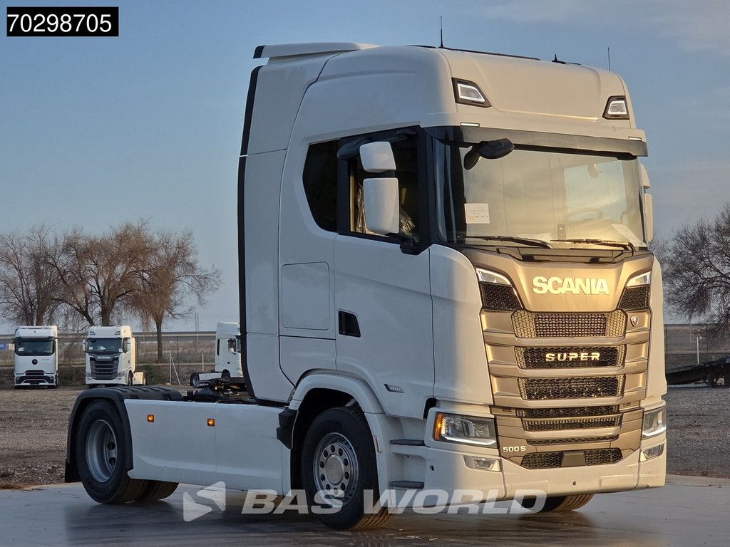 Scania S500 4X2 NEW! Retarder Full-Air 2xTanks LED ACC Standklima Leder Navi Euro 6