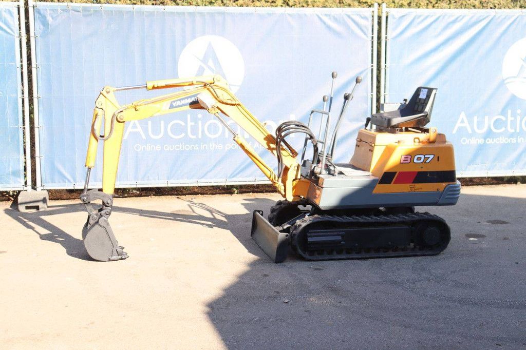 Yanmar B07 Diesel-Minibagger