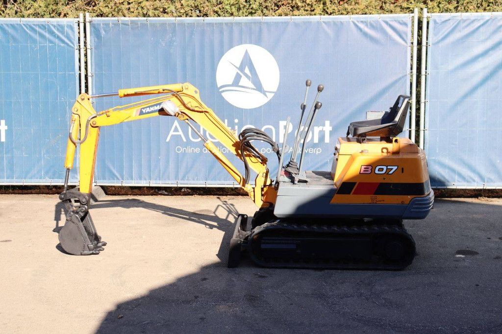 Yanmar B07 Diesel-Minibagger