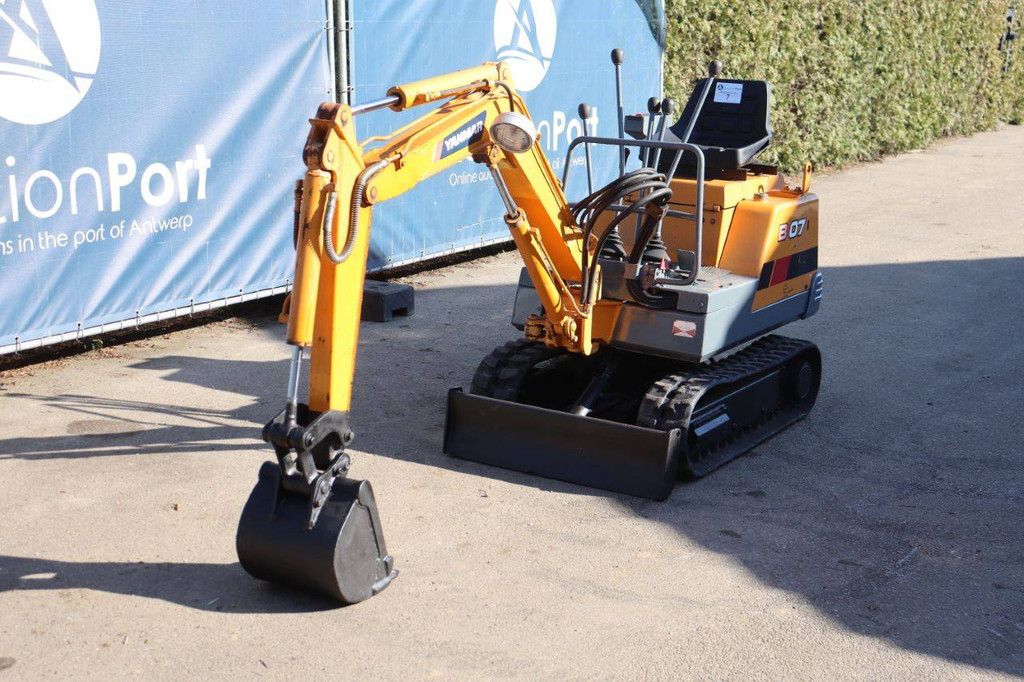 Yanmar B07 Diesel-Minibagger