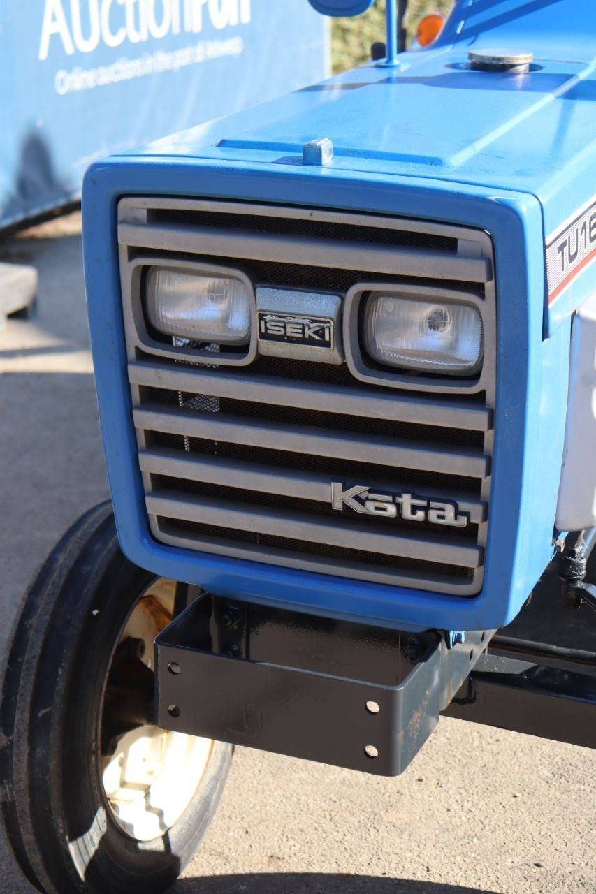 Iseki TU1600 Diesel-Kleintraktor mit Bodenfräse
