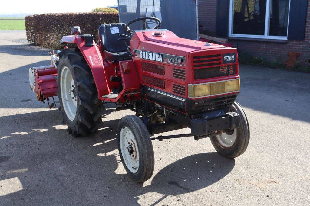 Tiller Shibaura D235 with Mill