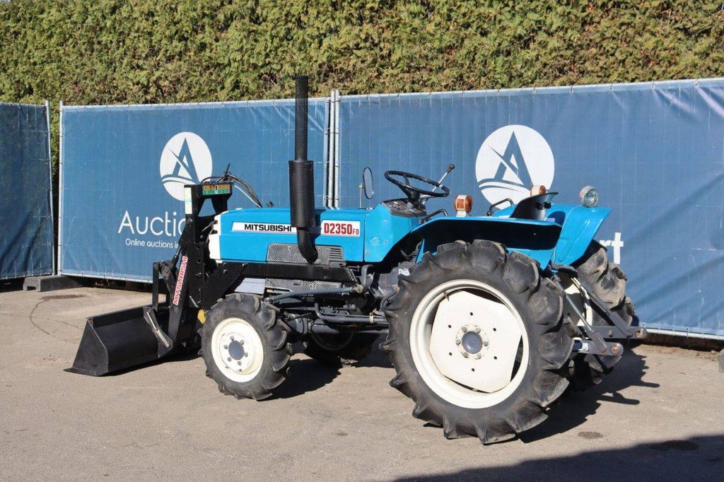 Mitsubishi D2350FD Diesel Mini Tractor with Front Loader