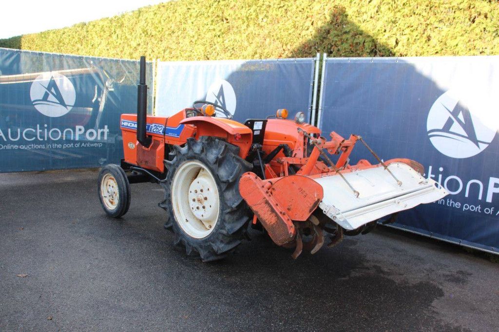 Kleintraktor Hinomoto E262 Diesel mit Grubber