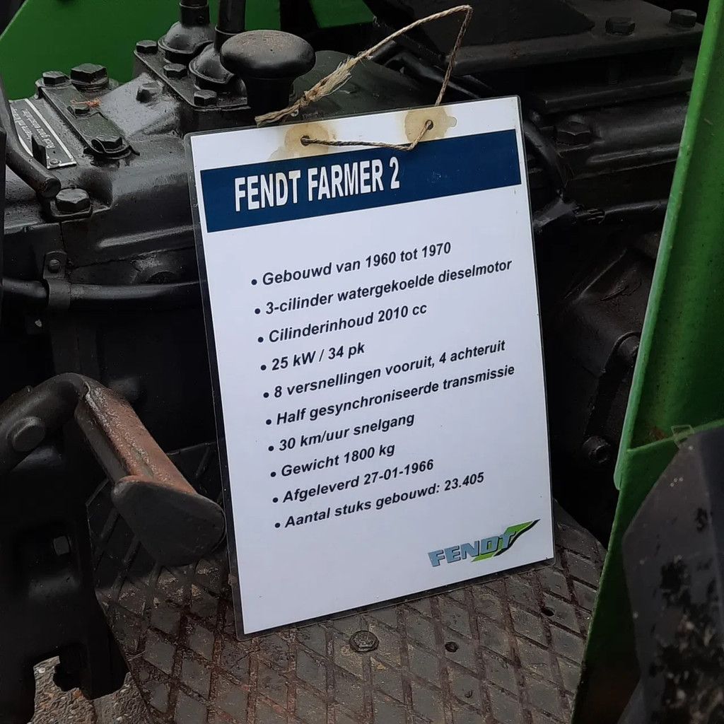 Fendt Oldtimer tractor, Farmer 2