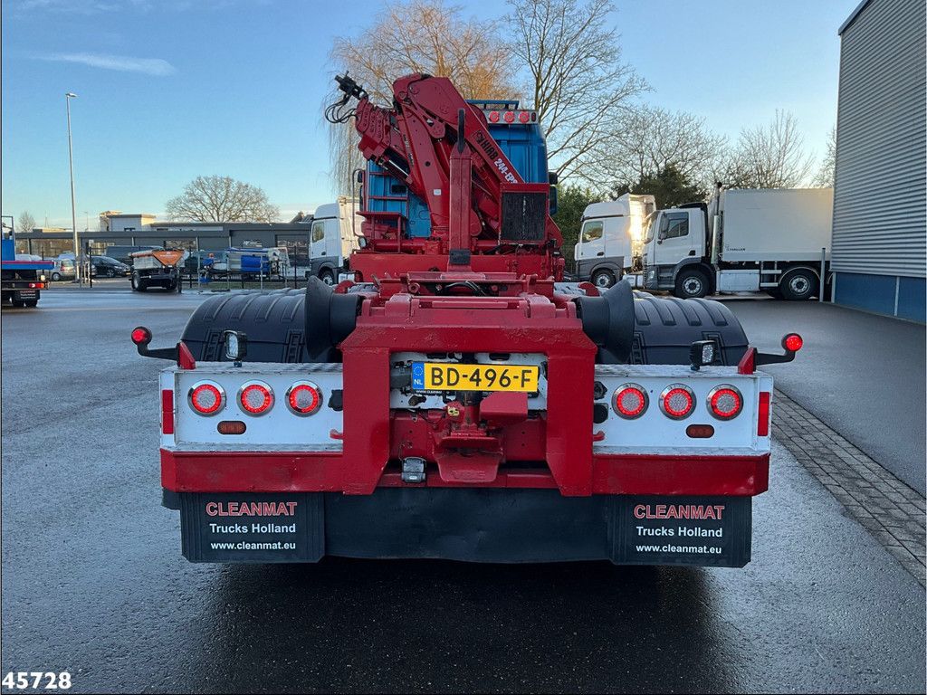 Scania R 580 8x4 Euro 6 Retarder Hiab 24 Tonmeter laadkraan