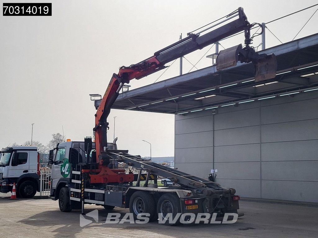 Volvo FM FM 340 6X2 NL-Truck Palfinger PK21502 Kran Crane 2 extensions 24t cablelift Euro 3
