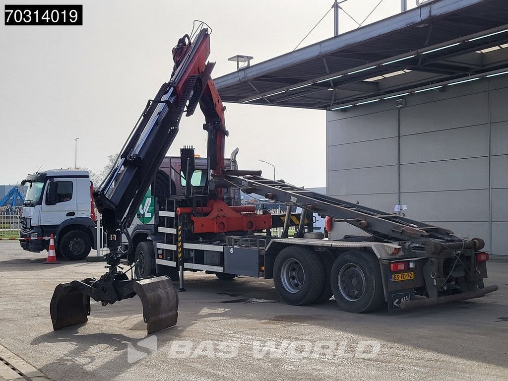 Volvo FM FM 340 6X2 NL-Truck Palfinger PK21502 Kran Crane 2 extensions 24t cablelift Euro 3