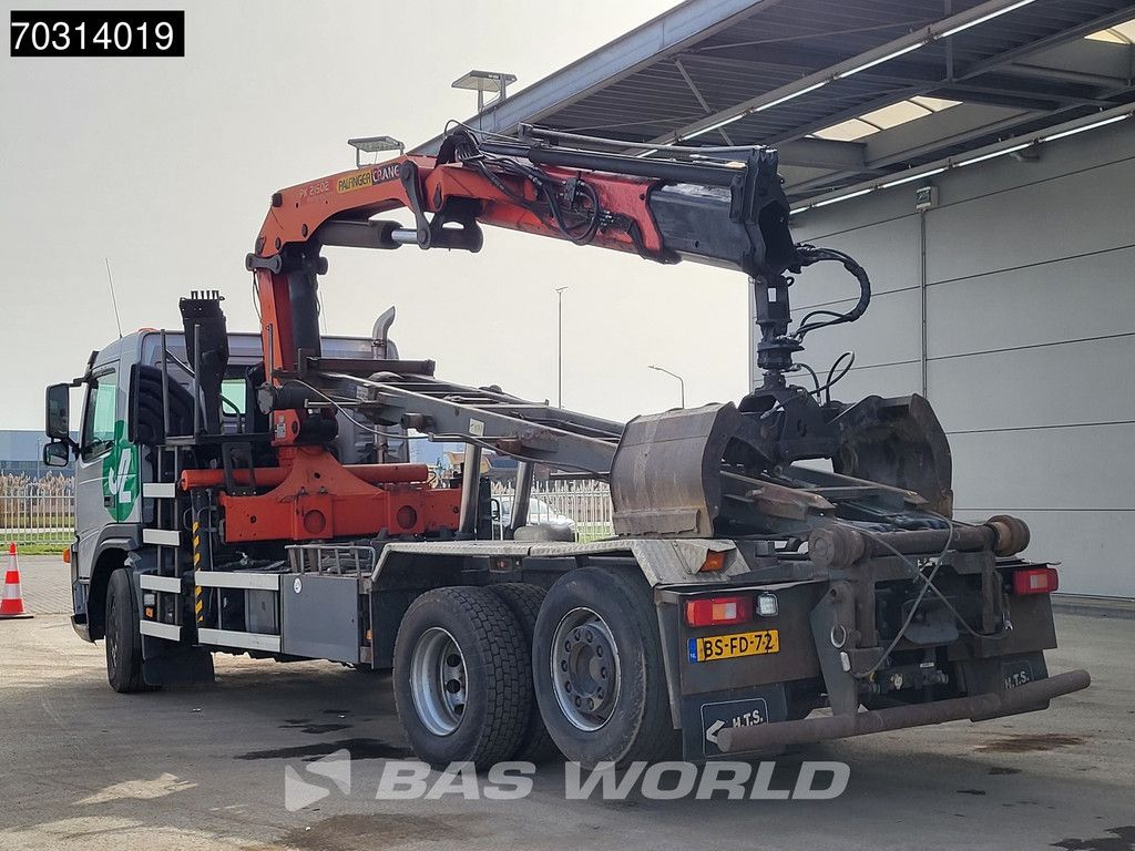 Volvo FM FM 340 6X2 NL-Truck Palfinger PK21502 Kran Crane 2 extensions 24t cablelift Euro 3