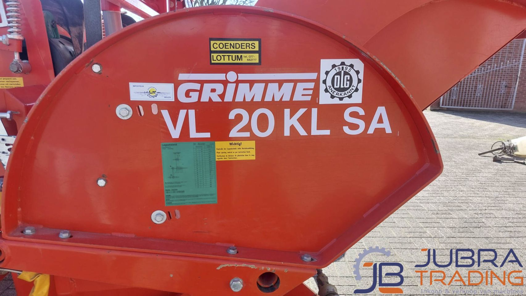 Grimme VL20 KL SA Kartoffelpflanzmaschine | 2002 | 4-reihig