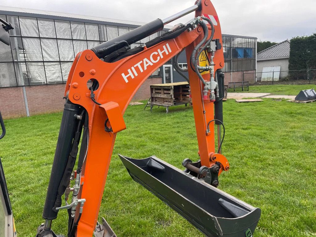Hitachi ZX19U rupsgraafmachine CW05 hydr snelw met sloopsorteerfunctie slechts 485 uur