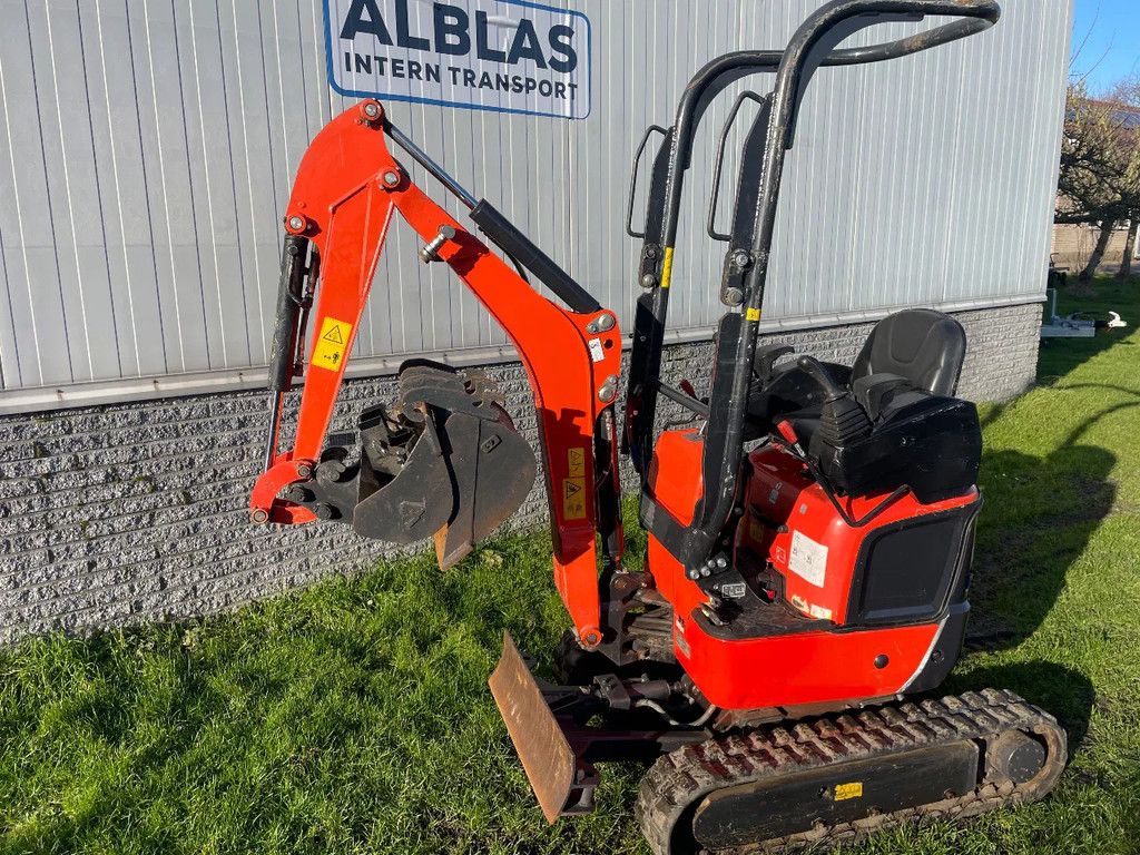 Kubota U10-5 minigraafmachine CW00 met 3 bakken
