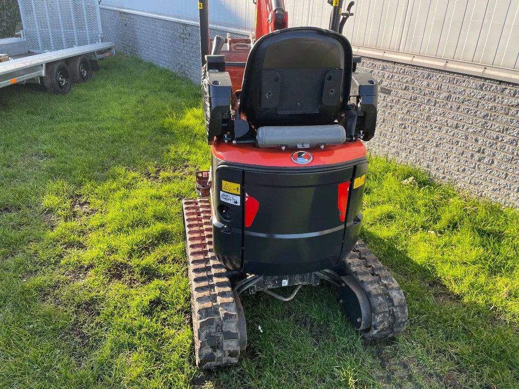 Kubota U10-5 minigraafmachine CW00 met 3 bakken