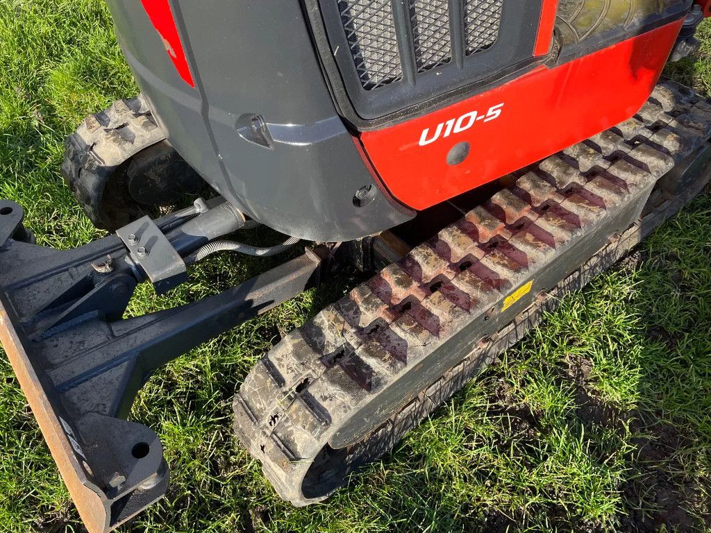 Kubota U10-5 minigraafmachine CW00 met 3 bakken