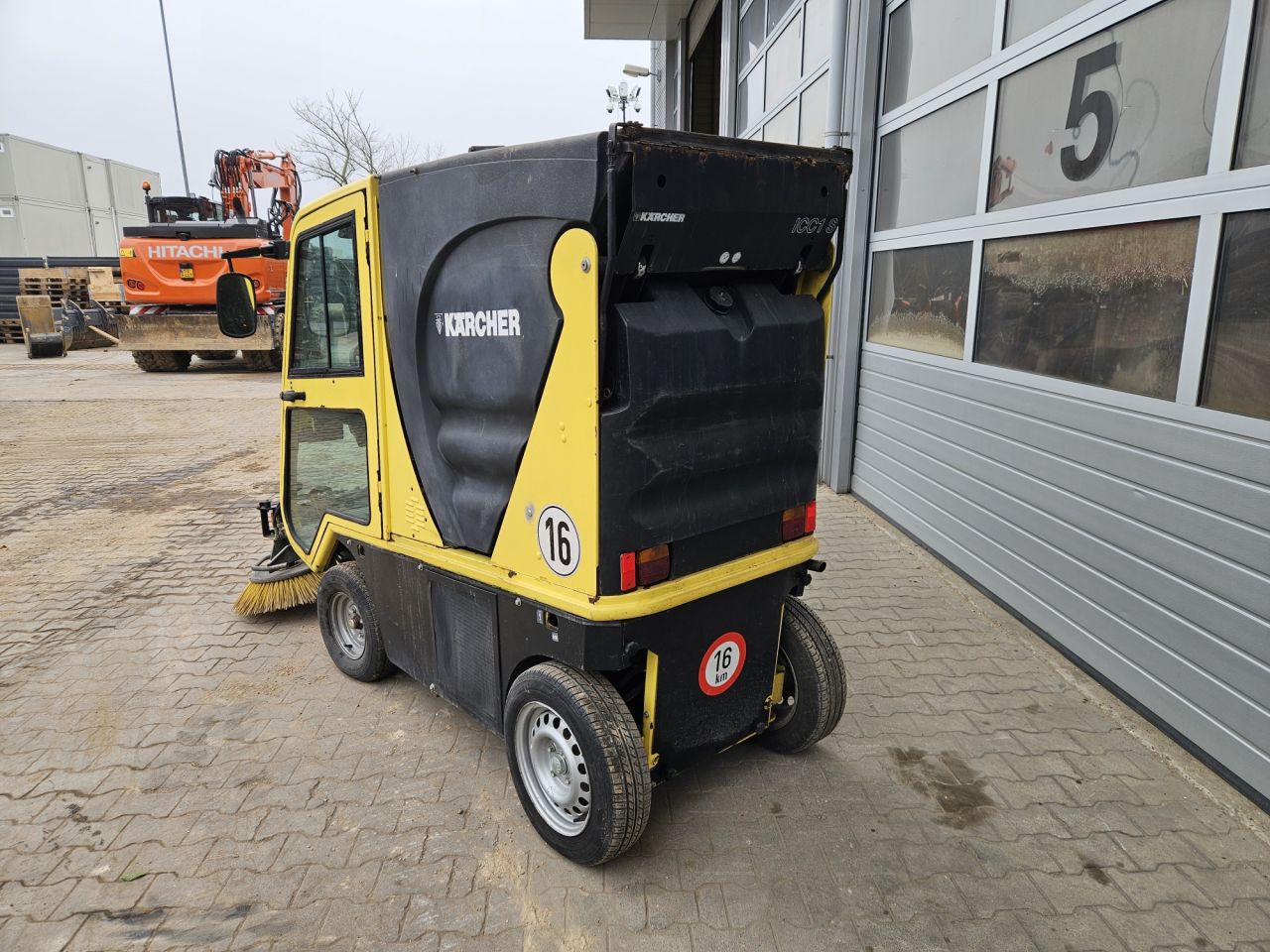 Kärcher TCC1D veegzuigwagen